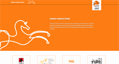 Desktop Screenshot of orientproductions.net