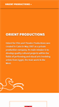Mobile Screenshot of orientproductions.net